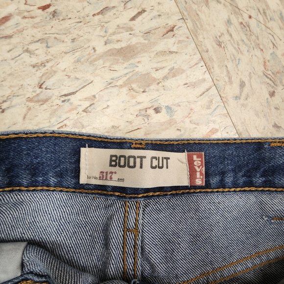 Levi's 517 Men's Bootcut Denim Jeans Size 34x25 - Picture 5 of 9